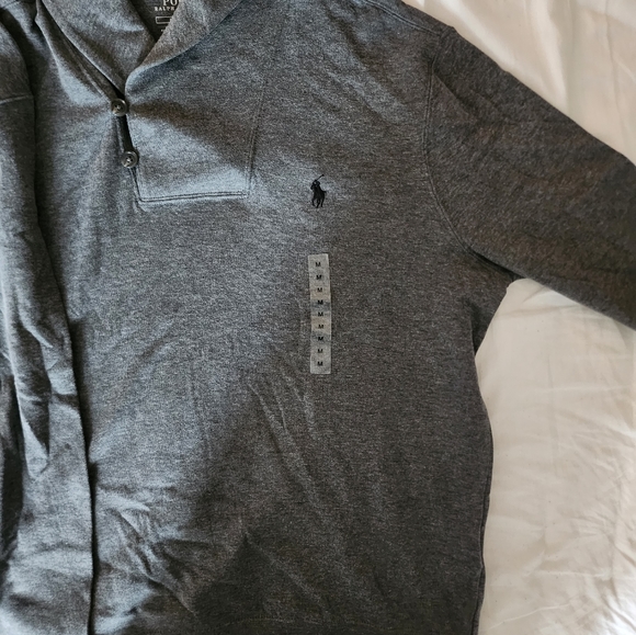 Polo Ralph LaurenLuxury Jersey Shawl-Collar Pullover - Picture 1 of 5